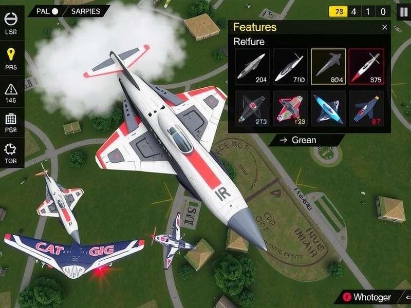 Park Jet Avenger Customization Options